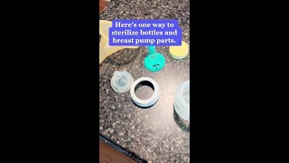 Sterilizing Bottles and Breast Pump Parts [upl. by Verna181]