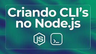 a MELHOR lib para criar CLI em NODEJS [upl. by Olive]