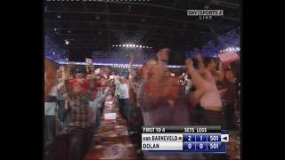 Raymond Van Barneveld 9 Dart Finish 2010 [upl. by Esylla357]