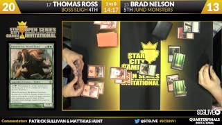 SCGINVI  Invitational  Quarterfinals  Brad Nelson vs Tom Ross [upl. by Eenwahs]