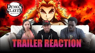 Burn it all Down Demon Slayer Infinite Train Trailer Reaction [upl. by Noll]