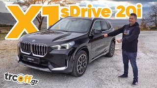 Δοκιμή BMW X1 sDrive 20i  trcoffgr [upl. by Arihas]