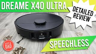 Dreame X40 Ultra Robot SelfEmptying Vacuum amp Mop REVIEW I Love It [upl. by Acysej]