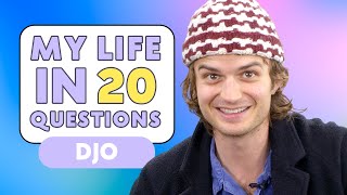 Joe Keery Gets Deep In My Life In 20 Questions  Djo [upl. by Anaxor]