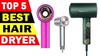 Top 5 Best Hair Dryers On 2022 [upl. by Arretahs734]