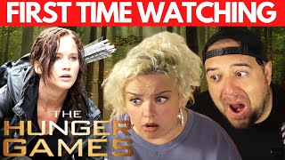 THE HUNGER GAMES 2012  Movie Reaction  First Time Watching [upl. by Ibby]