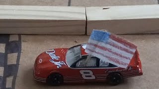 2001 Dover finish  Nascar stop motion reenactment [upl. by Comethuauc]