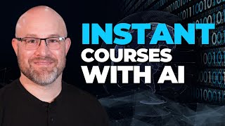 CREATE Your First Online Course with AI in UNDER 10 Minutes [upl. by Eleen]