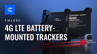 4G LTE BatteryMounted Trackers  FMx880  Teltonika [upl. by Malloy]