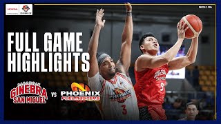 GINEBRA vs PHOENIX  FULL GAME HIGHLIGHTS  PBA SEASON 49 GOVERNORS CUP  SEPTEMBER 18 2024 [upl. by Akinit618]