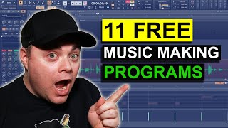 Best Free DAWs 2021 👉 Free Music Production Software For Windows 10 [upl. by Norraa]