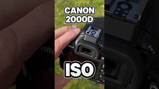 Canon 2000D ISO Enhance Your Photos Like a Pro shorts canon2000d canon iso canonphotography [upl. by Nivlek111]