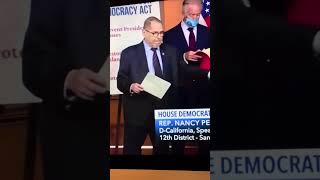 Disgusting House Rep Jerrold Nadler shits himself live on TV next to Nancy Pelosi [upl. by Pengelly263]