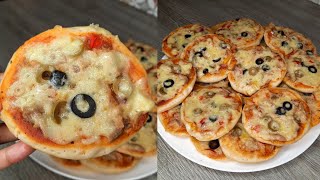 Jinsi Ya Kupika Pizza Ndogo Ndogo  Mini Pizza Recipe by Mapishi Rahisi [upl. by Terchie824]