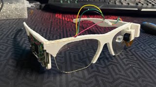 Raspberry Pi AR Glasses  Final Prototype [upl. by Nylesaj]