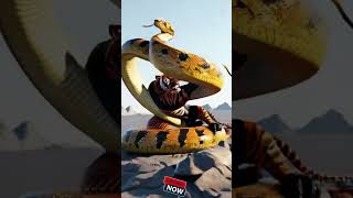 A massive snake and tiger fighting sorts snake massive snake tiger fighting dinosaurs cat [upl. by Kellina]