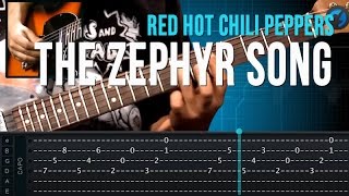 Red Hot Chili Peppers  The Zephyr Song aula de guitarra completa [upl. by Lleret]