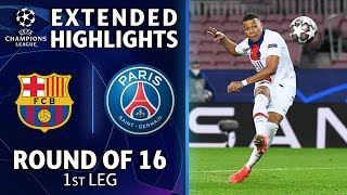 Barcelona vs Paris SaintGermain Extended Highlights  UCL on CBS Sports [upl. by Yenwat989]