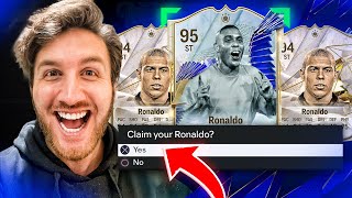 I Packed R9 Ronaldo from a Compensation 91 Icon Player Pick [upl. by Alesi]