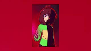 Finale  Glitchtale Chara theme slowed [upl. by Decamp184]