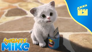 Mighty Mike 🐶 White Cat 😻 Episode 161  Full Episode  Cartoon Animation for Kids [upl. by Assele]