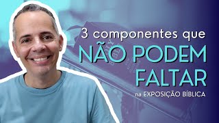 COMO FAZER a EXPOSIÇÃO BÍBLICA da SUA PREGAÇÃO [upl. by Larimor787]