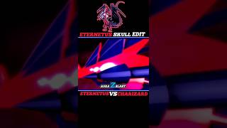 ETERNETUS VS CHARIZARD  ASH ETERNETUS SKULL EDIT ☠  POKEMON SHORTS greninja pokemon shorts [upl. by Eeladnerb129]