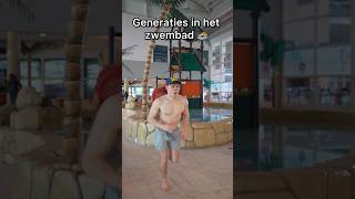 Generaties in het zwembad 👵🏊‍♂️ Ga jij zwemmen deze vakantie 🤔 [upl. by Enisaj]