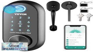 VEVOR Smart Lock 5in1 Smart Door Knob Keyless Entry Door Lock Review [upl. by Sholley]