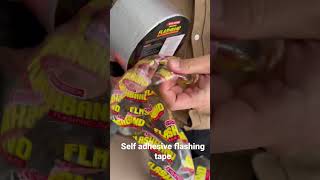 Waterproof Flashing tape flashband sealing tapW roofing repair waterprooftape aluminiumfoil [upl. by Amando]