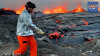 Kīlauea eruption has stabilized alert level dropped from warning to watch [upl. by Luis801]