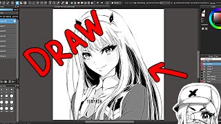 Drawing Time Lapse  Practice 21  Medibang Paint Pro PC [upl. by Ahcsap]