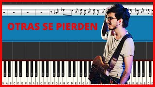 Morat  Otras Se Pierden  Piano Tutorial  Midi [upl. by Aikyn]