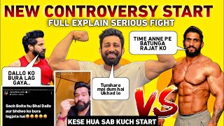 Rajveer Vs Rajat Dalal Vs Nitin Chandila New CONTROVERSY Start Again  😱😱  Full Explain Explained [upl. by Neyrb]