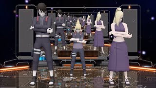 【 MMD Naruto 】 DADDY 【 Yamanaka Family 】 [upl. by Ecnerret]