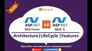 Webforms vs MVC [upl. by Tegirb891]