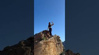 Dala What You Must V56C Rocklands Plateau climbing dyno [upl. by Rraval]