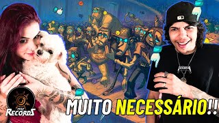 DERRUBEM  MURALHAS  Gabriel Rodrigues e Lucas ART Prod TRUNXKZ  REACT VT e LELE [upl. by Ennovehs470]