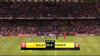 6 Naciones 2014 Gales Vs Francia [upl. by Findlay]