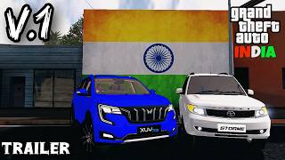 GTA INDIA V1 MODPACK  2024 TRAILER  Indian Cars Bikes Buses amp More [upl. by Obel239]