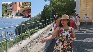 Karavanla Italya Portofino Köyü Gezisi Portofino Vlog [upl. by Amadeus]