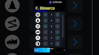 Dimarco 99✅🔥 efootball dimarco card shorts [upl. by Welles]