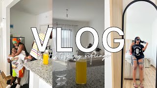 VLOG  Hosting my siblings 💖 [upl. by Elbam]