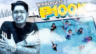 ICE POOL CHALLENGE MATIRANG MATIBAY MAY 100K [upl. by Ennyletak]