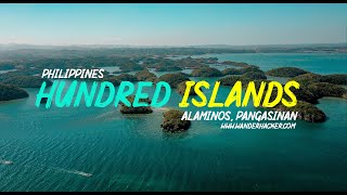 Hundred Islands Alaminos Pangasinan Cinematic Drone Video [upl. by Yrreb]