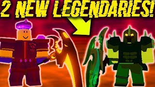 UNLOCKING THE 2 BRAND NEW LEGENDARIES IN KINGS CASTLE ROBLOX DUNGEON QUEST [upl. by Stefanie]