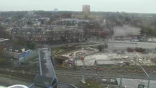 Spoorzone Groningen livestream ProRail  Live 12 [upl. by Haela]