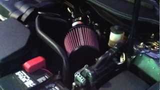 25L Camry LE Warm Start up with KampN intake [upl. by Eahsram718]