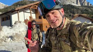 173D Paratroopers attend Italian Alpini Ski Course 2024 [upl. by Wylie872]