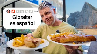 VIAJÉ a GIBRALTAR PARA PROBAR su MEJOR COMIDA 🇬🇮 ESTOS “INGLESES” SON MUY RAROS [upl. by Athena]